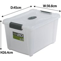 Xコンテナ#20 クリア 21L1個