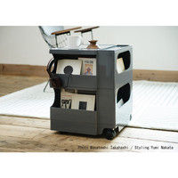 B-LINE（ビーライン） ボビーワゴン 2段/3トレイ（浅型） ブラック 1台（直送品）