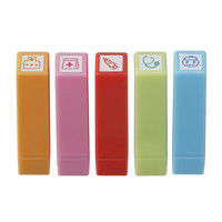 ダイアリー　日記　育児日記　ベビー　赤ちゃん育児スタンプ 健康 202-003 2個 銀鳥産業（直送品）