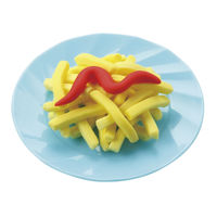 ねんどおどうぐセット にょろにょろ押し出し器 462-045 3個 銀鳥産業（直送品）