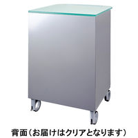 aries キャビネット デコ（引出し4段/クリア） DS6W（直送品）