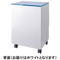 aries キャビネット クアドラ（引出し4段/ホワイト） QR6（直送品）