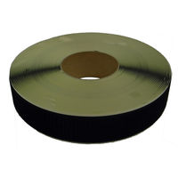 クラレファスニング 粘着剤付エコマジックテ-プ 50mmX25m A面フック 黒 箱入 MAGIC-T5025APN-BK 1巻(25m)