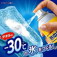 熱中対策 タオルに氷をつくるスプレー 230mL 小林製薬