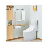 LIXIL 木製手すり(棚L型) クリエペール 7-4949-05 1個（直送品）