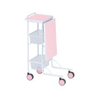 アズワン カウンターテーブルワゴン ピンク CT-P 1台 7-4405-02（直送品）