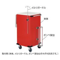 アズワン とっても静かな救急カート TSE-R 1台 7-4512-01（直送品）