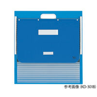 ケルン カーデックス(ソフトタイプ・PP製ポケット) A4 ブルー KD-302B 1個 7-2809-01（直送品）