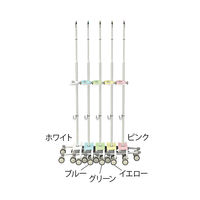 ナカバヤシ イルリガートル台 ホワイト RTS-101SN-W 1個 8-4800-15（直送品）