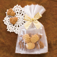 ヘッズ ホワイト&ゴールドOPPギフトバッグ-3 WG-OP3 1セット（500枚：50枚×10パック）