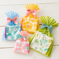 ヘッズ ドットOPPギフトバッグ-ブル- DT-O5 1セット（500枚：50枚×10パック）（直送品）