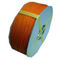 ポリエチレンロープ（オレンジ） 3mmΦX300m ドラム巻 PE3-300ORE-R まつうら工業（直送品）