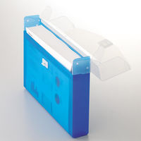 リヒトラブ AQUA DROPs コングレスバッグ A4 青 A5007-8 1冊