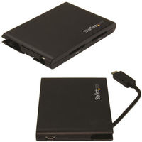USB-C接続SDカードリーダーライター 2スロット搭載　2SD4FCRU3C　1個　StarTech.com（直送品）