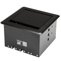 ケーブル/コード収納ボックス　テーブルに埋め込むタイプ　BOX4CABLE　1個　StarTech.com（直送品）