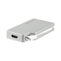 USB-C マルチ変換ビデオアダプター／シルバー　CDPVGDVHDMDP　1個　StarTech.com（直送品）