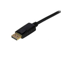 Startech.com 1.8m DisplayPort-VGA変換ケーブル (黒) DP2VGAMM6B 1個
