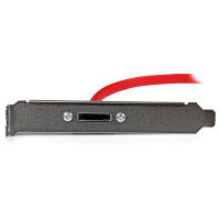 SATA - eSATA変換アダプタ　46cm　ブラケット付　ESATAPLT18IN　1個　StarTech.com（直送品）