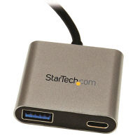 USBハブ Type-C接続 USB-A×1 USB-C×1　PD対応　HB30C1A1CPD　1個　StarTech.com（直送品）