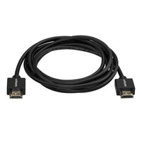 HDMI 2.0 ケーブル　2m　4K60Hz　抜け防止コネクター　HDMM2MLP　1個