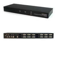 2ポート クアッドDVIモニター対応USB接続KVMスイッチ　SV231QDVIUA　1個　StarTech.com（直送品）