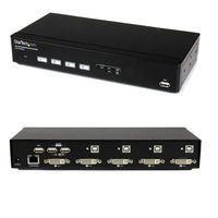 4ポートDVI対応USB接続KVMスイッチ DDM機能搭載　SV431DVIUDDM　1個　StarTech.com（直送品）