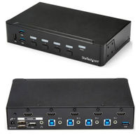 Startech.com 4ポートHDMI KVMスイッチ(1080p) HDMI接続CPU SV431HDU3A2 1個