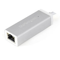 Startech.com USB-C接続ギガビット有線LAN変換アダプタ シルバー USB US1GC30A 1個