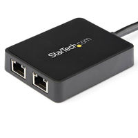 Startech.com USB 3.0-2ポートGigabit Ethernet LANアダプタ USB32000SPT 1個