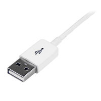 Startech.com 1m ホワイトUSB2.0延長ケーブル USB A オス-USB USBEXTPAA1MW 1個