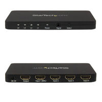 4入力1出力HDMI切替器　4K/30Hz　MHL対応　VS421HD4K　1個　StarTech.com（直送品）