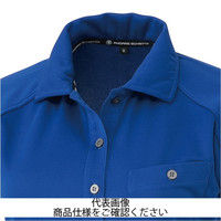 コーコス信岡 長袖ポロシャツ オレンジ 9 A-4378-12-9 1セット(5枚)（直送品）