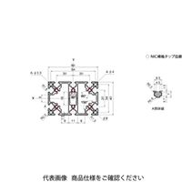 エヌアイシ・オートテック M4 ベーシックアルミフレーム 784mm AFSー4060ー4ー784 1セット(7本)（直送品）