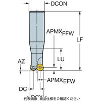 サンドビック 正面フライスコロミル R300ー024A25Lー12L 1個（直送品）