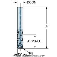 サンドビック ソリッドエンドミルHD 2S342ー1200ー100CMA1740 1本（直送品）