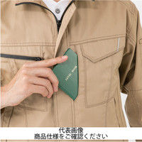 コーコス信岡 長袖シャツ シルバー SS Aー4078ー3ーSS 1枚（直送品）