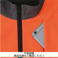 コーコス信岡 高視認性安全半袖ポロシャツ オレンジ M CS-2417-12-M 1枚（直送品）