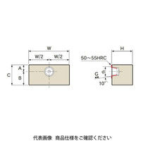 MSTコーポレーション アングルヘッド 汎用位置決めブロック（BT40 AB-15 1個（直送品）