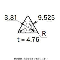 MSTコーポレーション MBH 鋼・ステンレス用インサートチップ （10個/S） TNB164-PMA 1個（直送品）