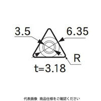 MSTコーポレーション MBJ45・70/MBH50 鋳物用インサートチップ （10個/S） TPC112-KA 1個（直送品）