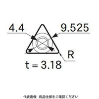 MSTコーポレーション MBH アルミ用インサートチップ (10個/S) TPC164-NA 1個（直送品）