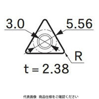 MSTコーポレーション MBJ45 鋳物・アルミ用インサートチップ （10個/S） TPC092-KNA 1個（直送品）