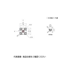 エヌアイシ・オートテック M4 ベーシックアルミフレーム 675mm AFSー2020ー4ー675 1セット(30本)（直送品）