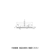 エヌアイシ・オートテック M4 ブラケットフレーム 19mm AFFー4080ー19 1セット(340本)（直送品）