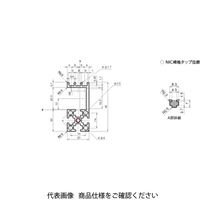 エヌアイシ・オートテック M4 スライドドアフレーム 582mm AFRー2045ー4ー582 1セット(10本)（直送品）