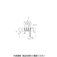エヌアイシ・オートテック M4 スライドドアフレーム 95mm AFRー2030ー95 1セット(120本)（直送品）