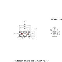 エヌアイシ・オートテック M6 ベーシックアルミフレーム 886mm AFSー3060Fー6ー886 1セット(9本)（直送品）