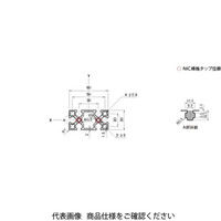 エヌアイシ・オートテック M6 ベーシックアルミフレーム 258mm AFSー3060Lー6ー258 1セット(30本)（直送品）