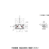 エヌアイシ・オートテック M6 ベーシックアルミフレーム 397mm AFSFー3060ー6ー397 1セット(20本)（直送品）