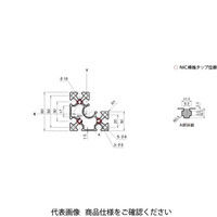 エヌアイシ・オートテック M6 ベーシックアルミフレーム 965mm AFSL-606030-6-965（直送品）